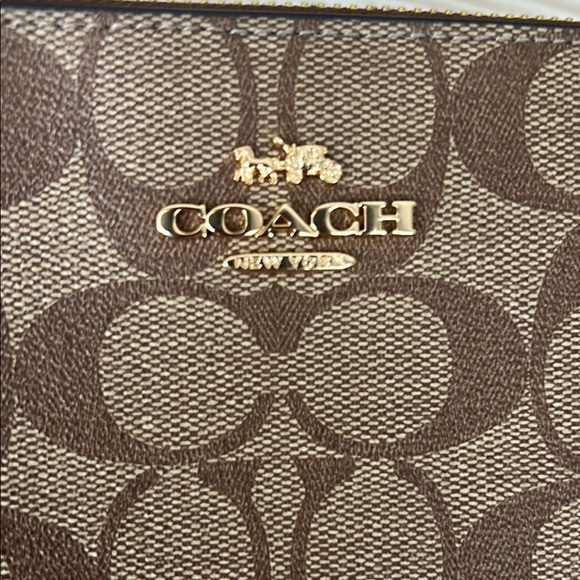 Coach Brown Wristlet - Picture 6 of 6